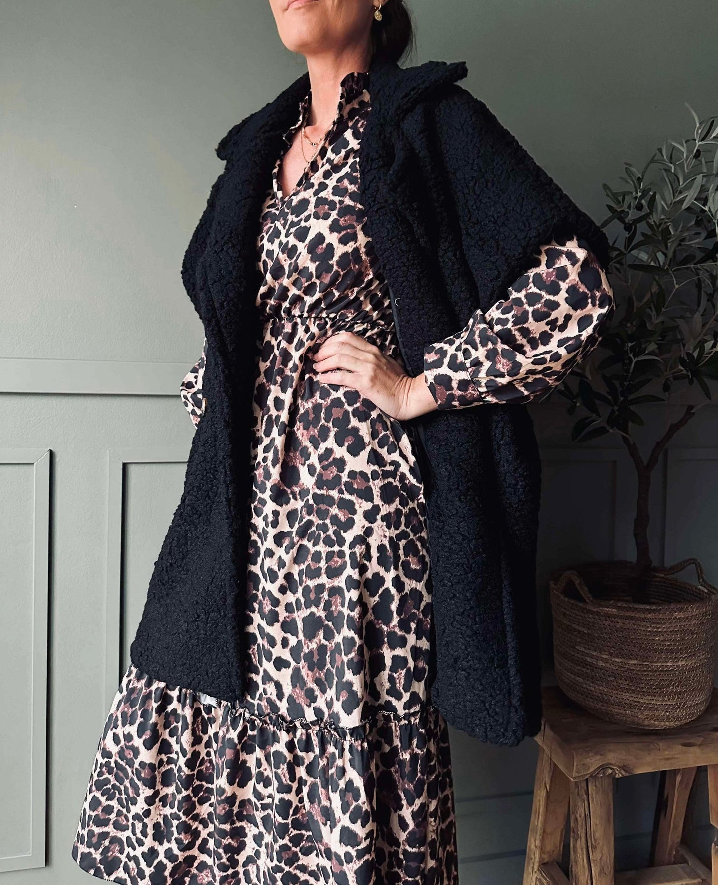 Weste Oversize Molly Black