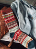Socken in schönen Farben - Rotmix