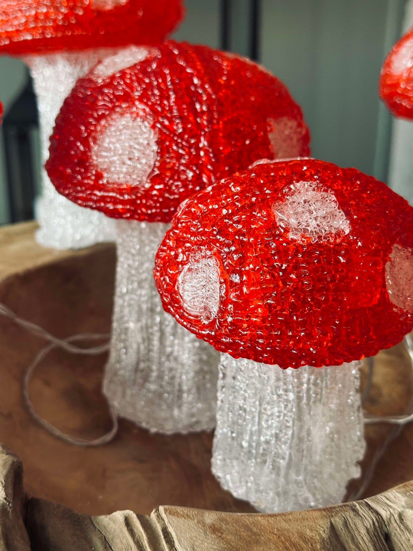 Mushroom-Set mit 5 Lampen - Für Innen- und Außenbereich zugelassen