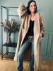Jacke Belina - Oversize Camel