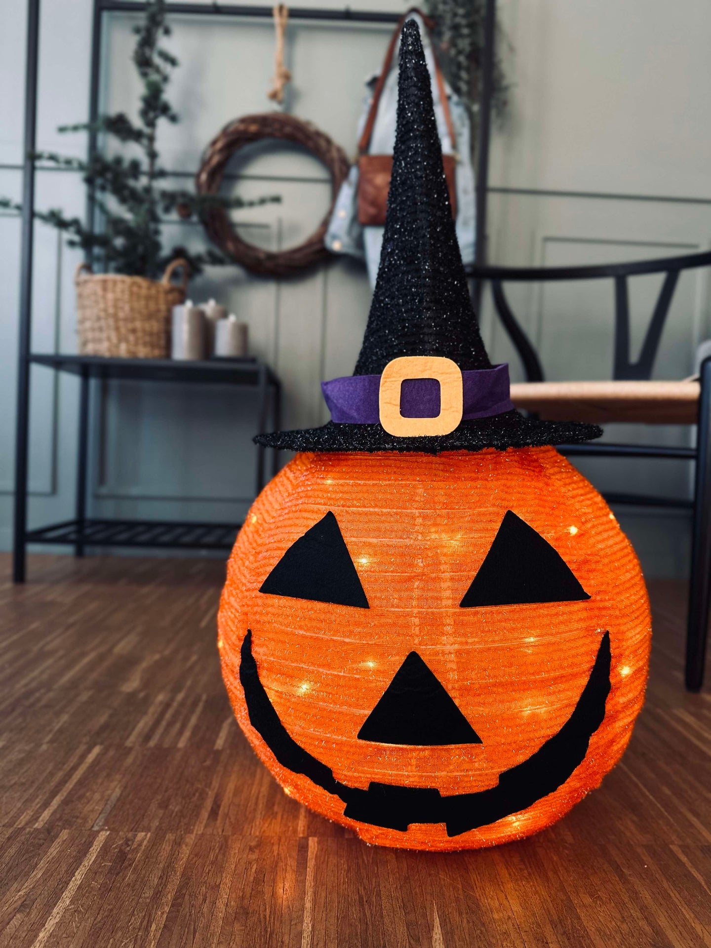 Halloween-Kürbis LED - 68 cm