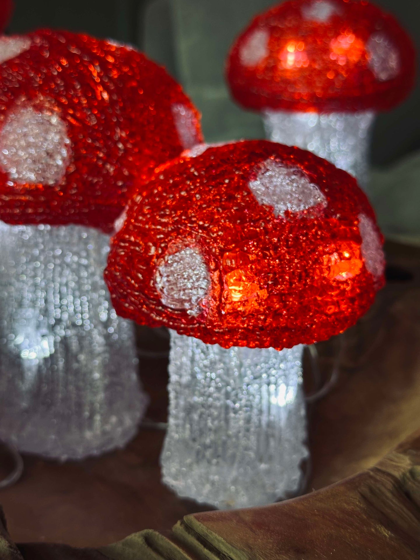 Mushroom-Set mit 5 Lampen - Für Innen- und Außenbereich zugelassen