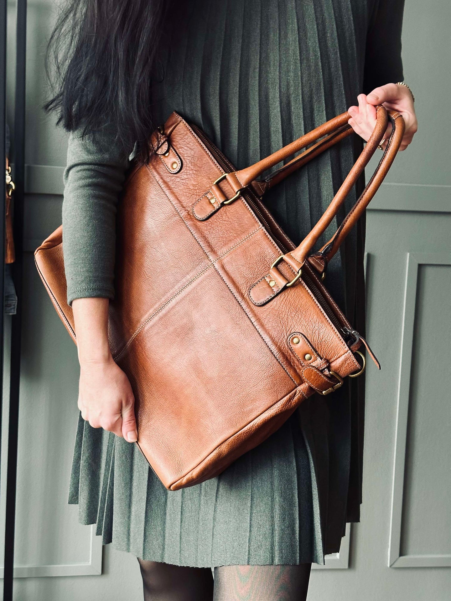 Arbeitstasche Raw Deluxe Walnut