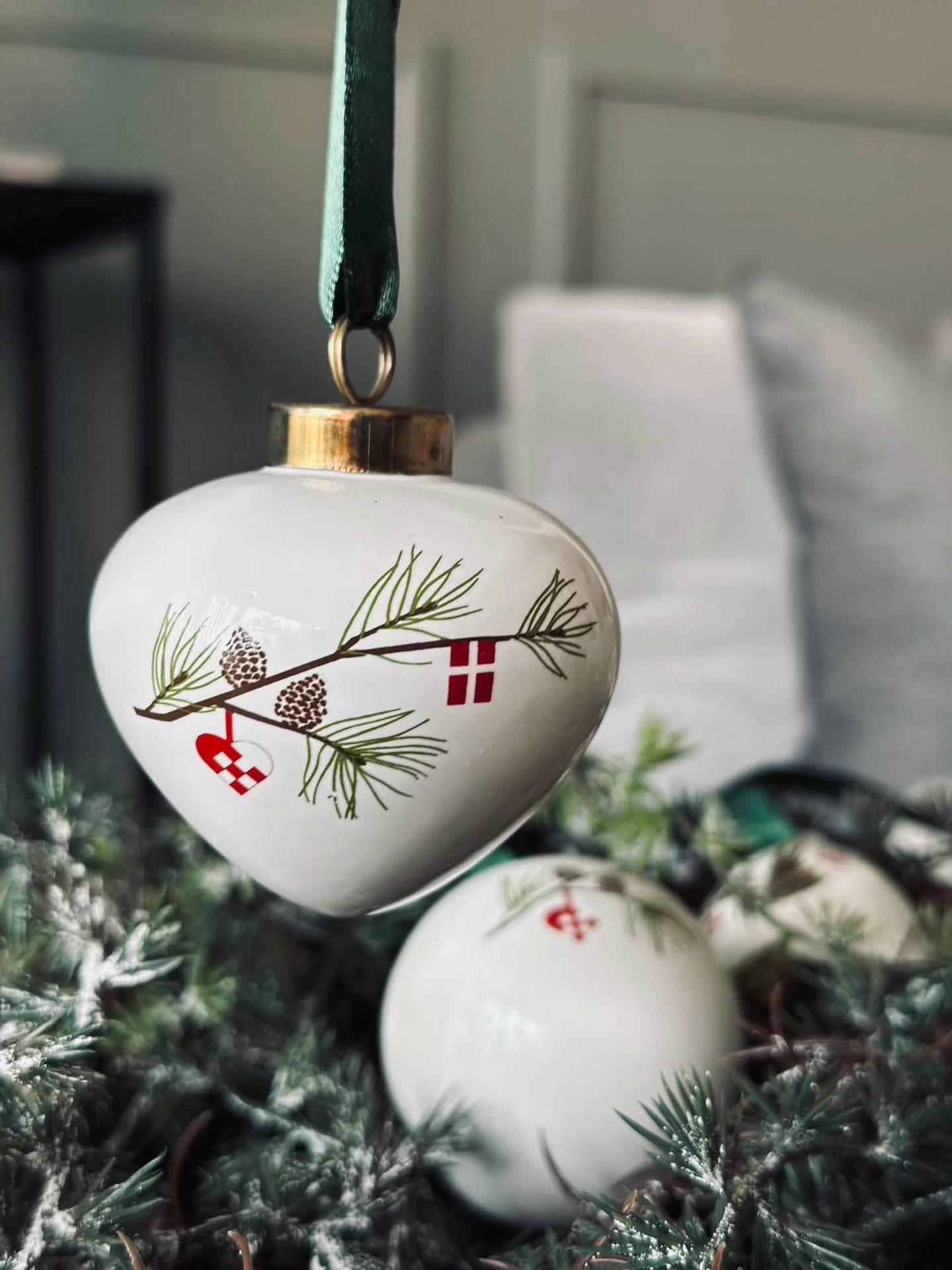 Set aus 3 Weihnachtsanhängern