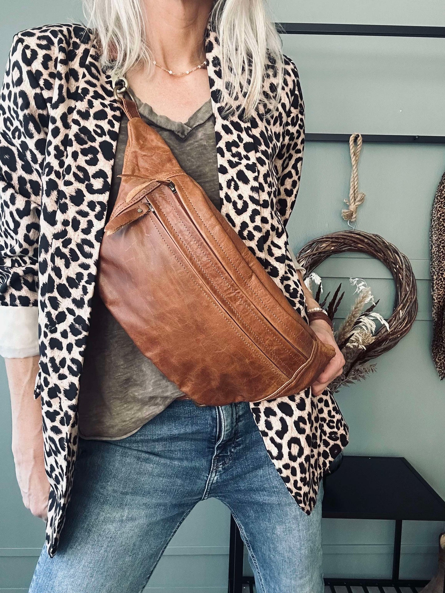 Bumbag Big Oline Cognac