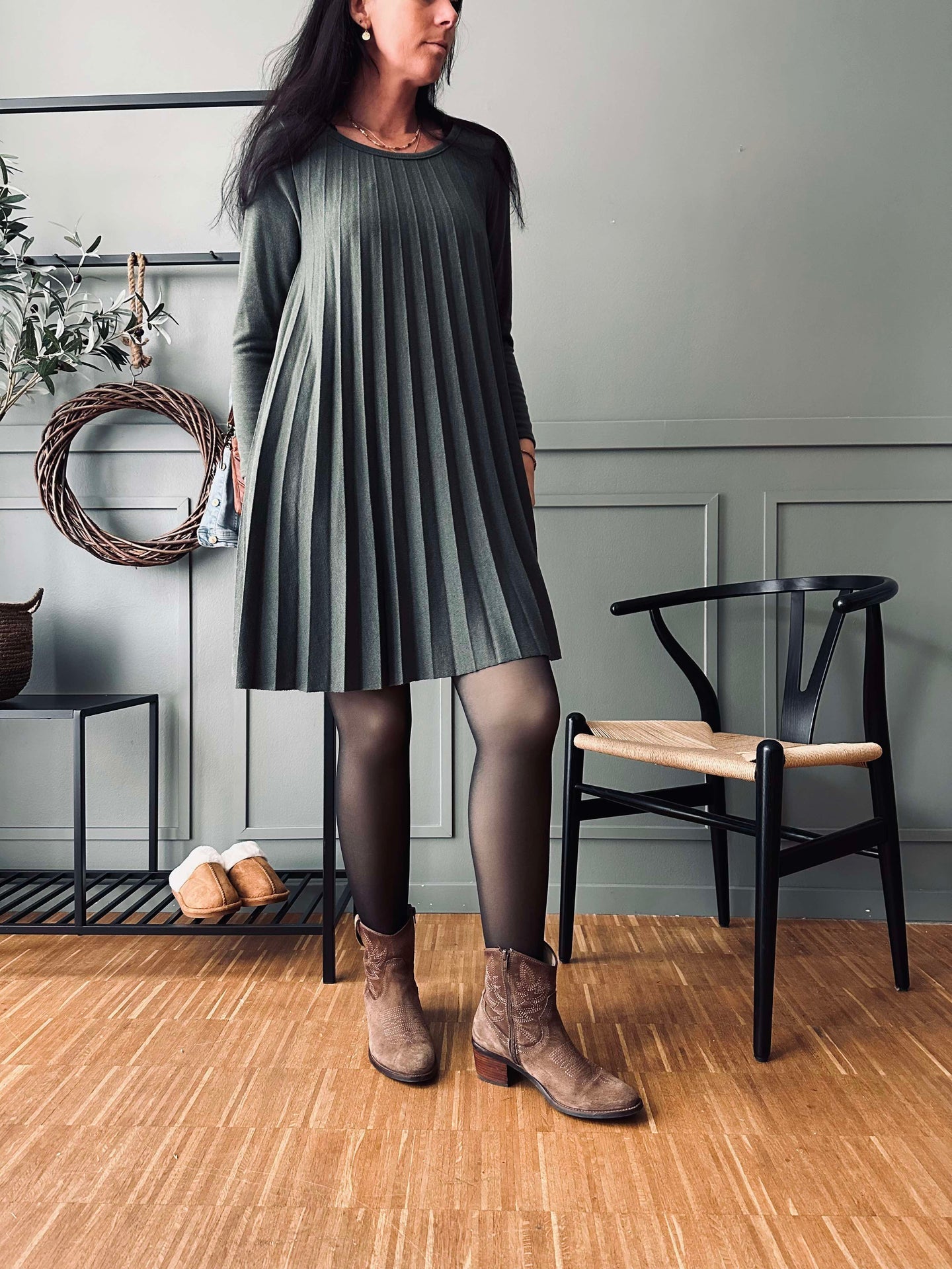Kleid Selma Military