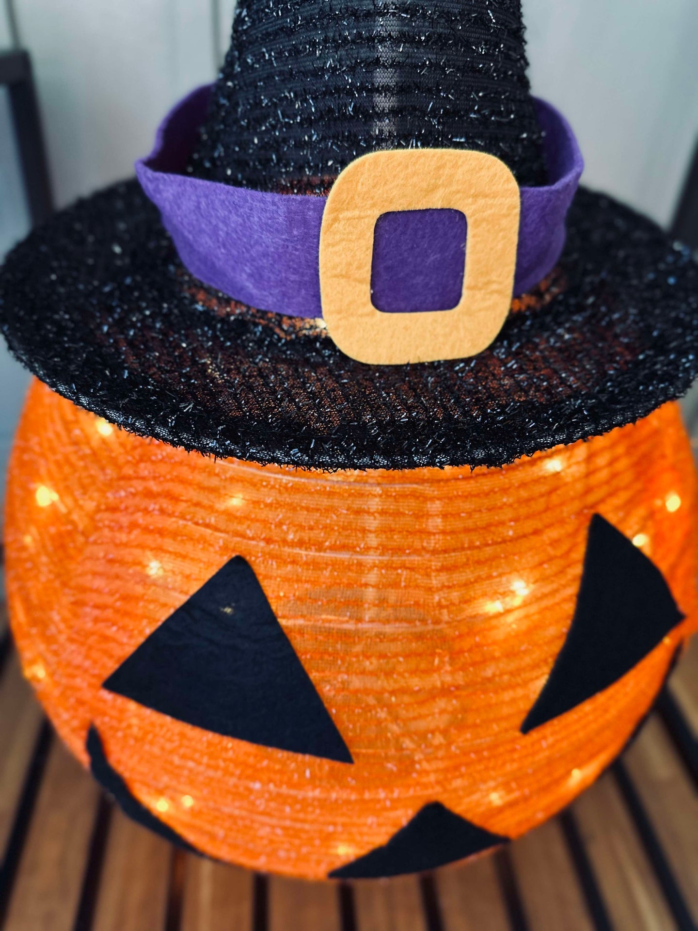 Halloween-Kürbis LED - 68 cm