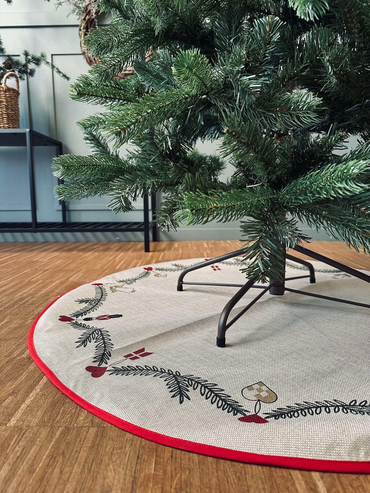 Weihnachtsbaumteppich