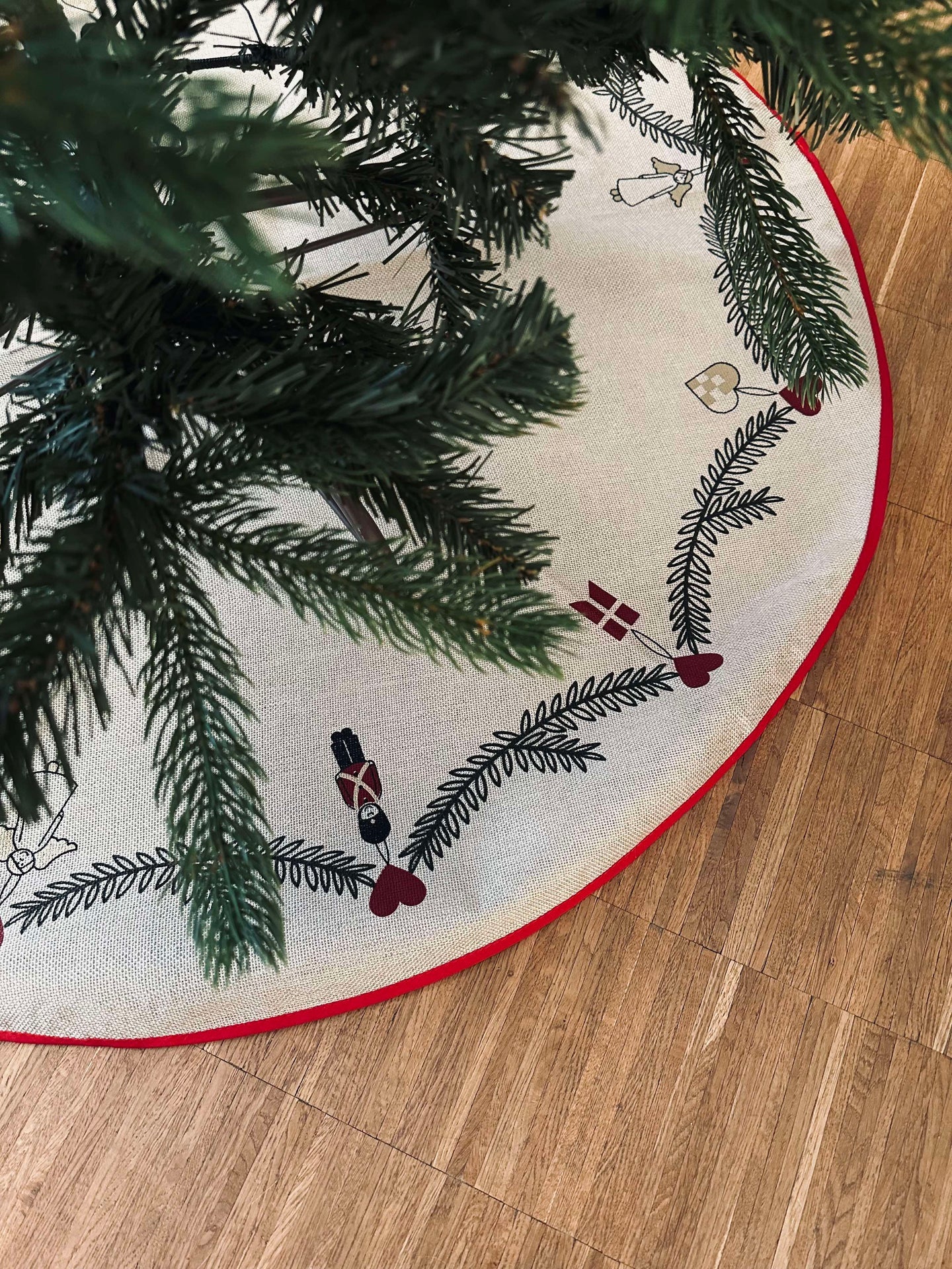 Weihnachtsbaumteppich