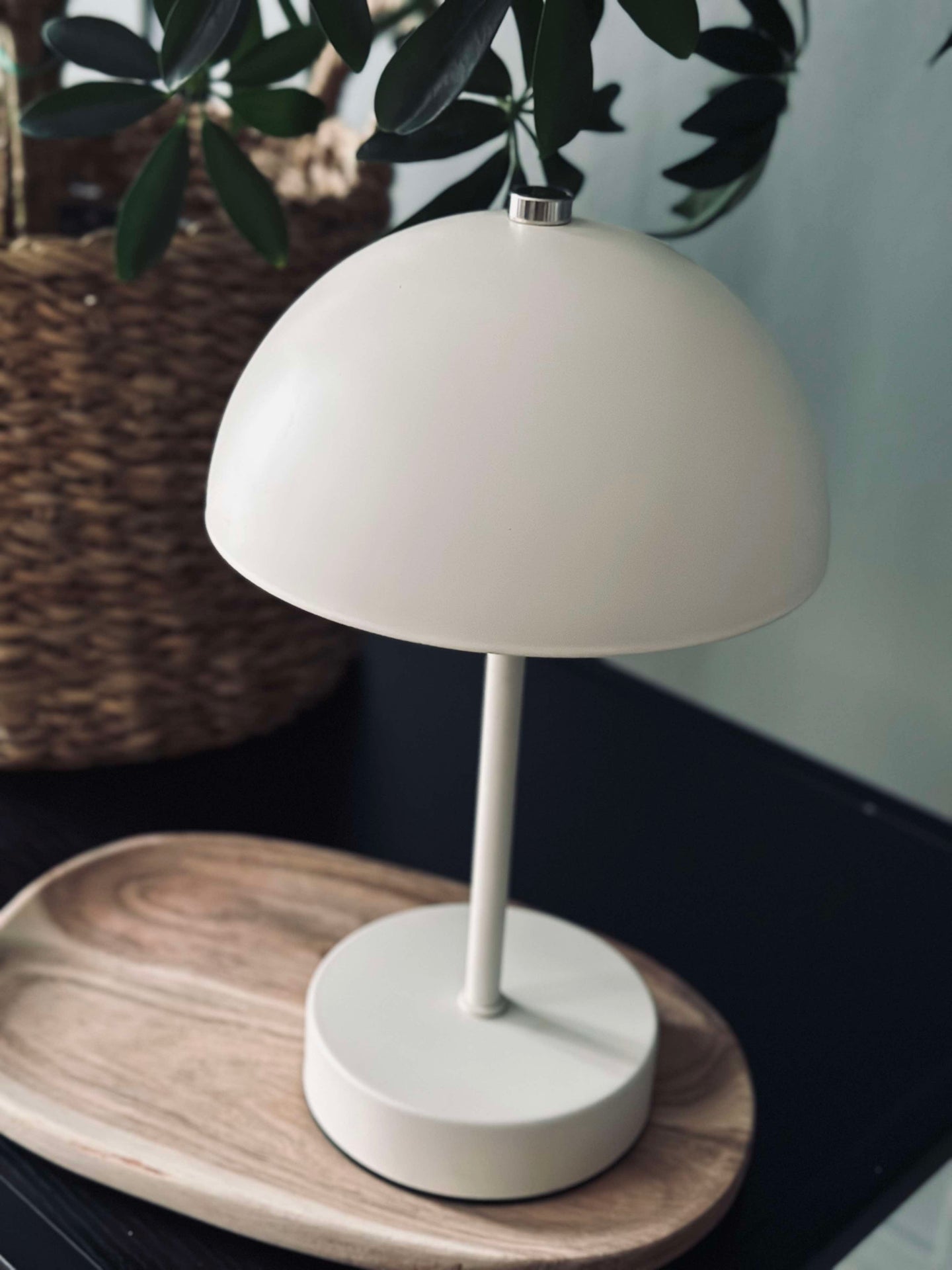 Touch-Tischlampe - Weiß