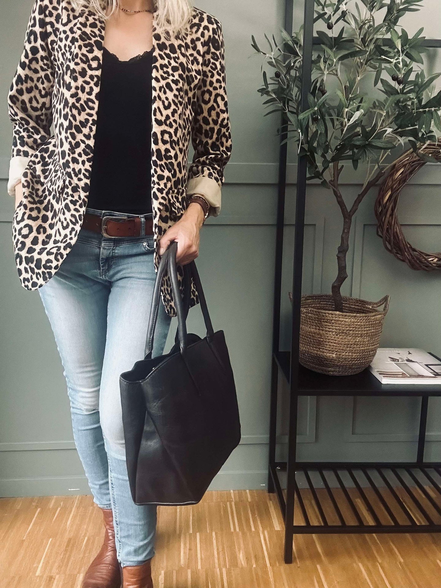Arbeitstasche / Shopper Braun – Soft Leather