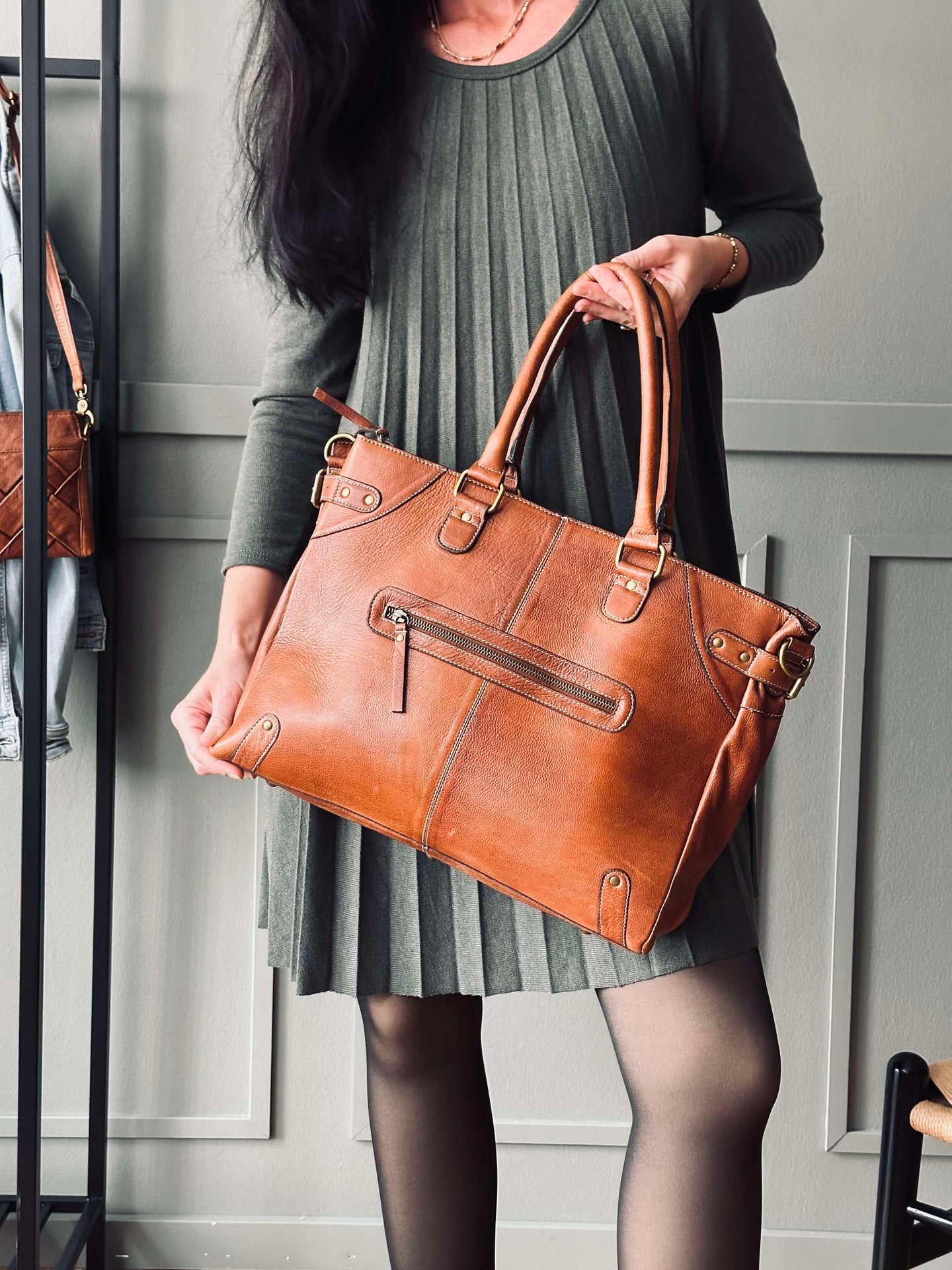Arbeitstasche Raw Deluxe Walnut