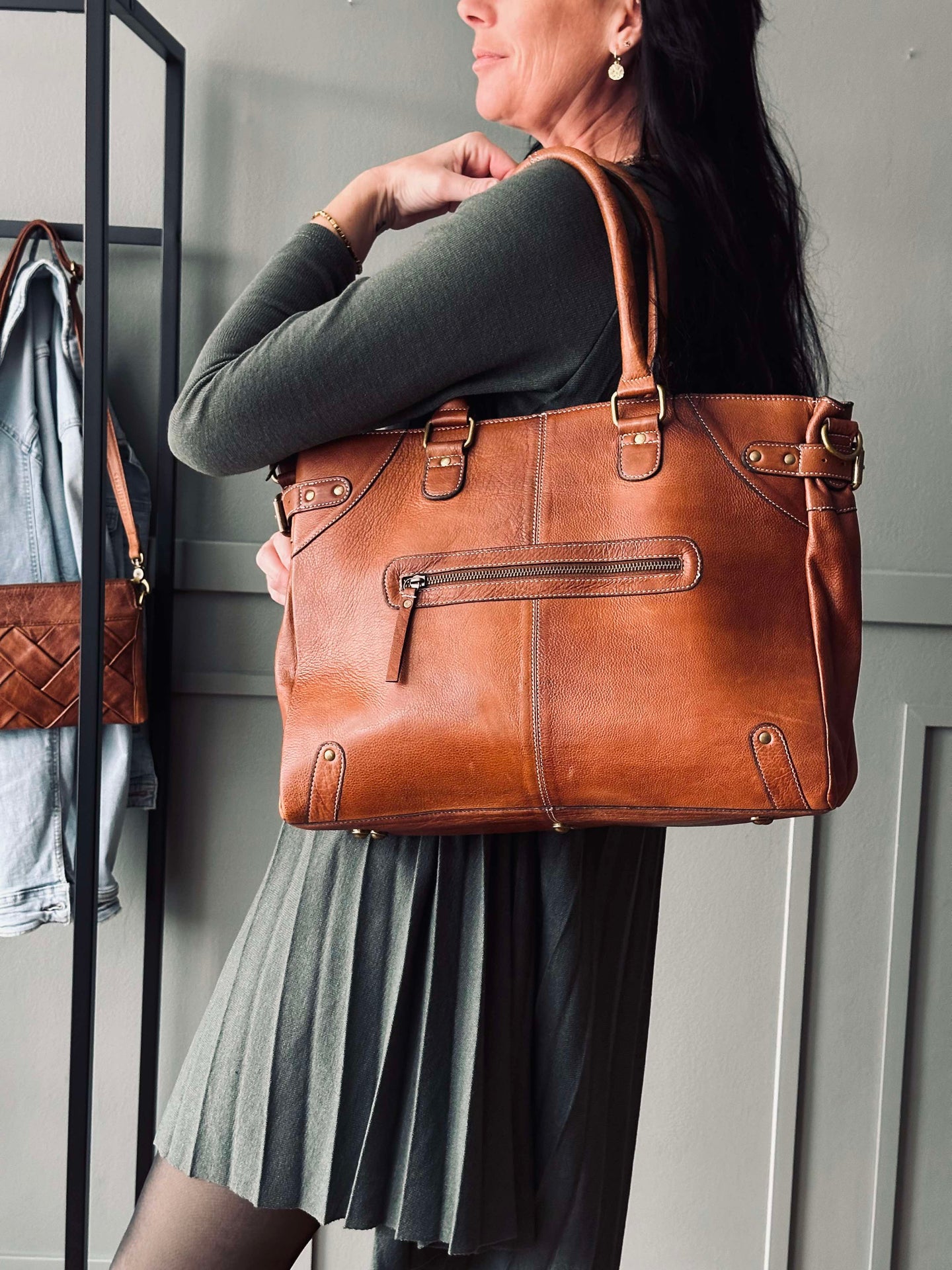 Arbeitstasche Raw Deluxe Walnut