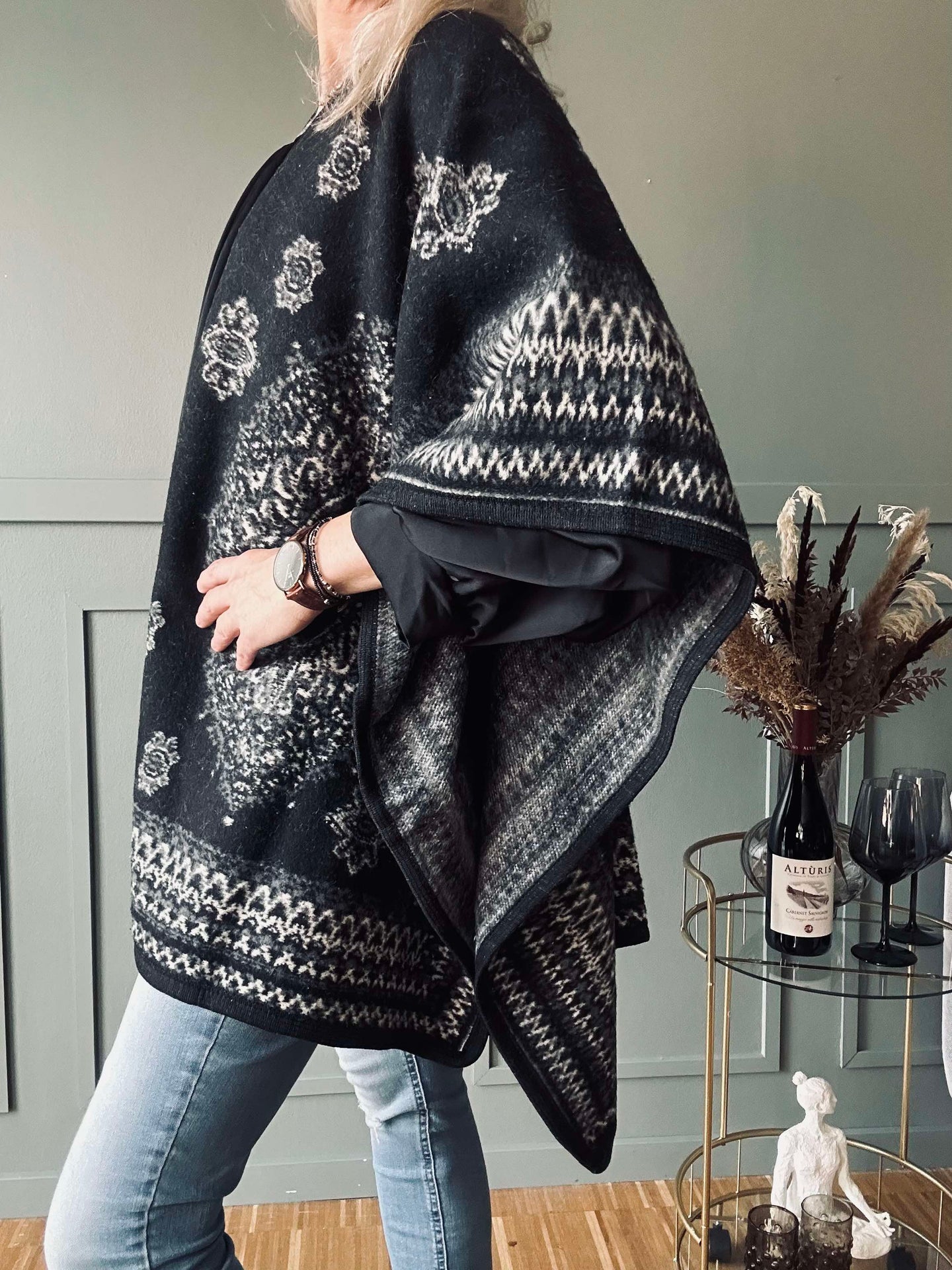 Poncho Schwarz Boheme