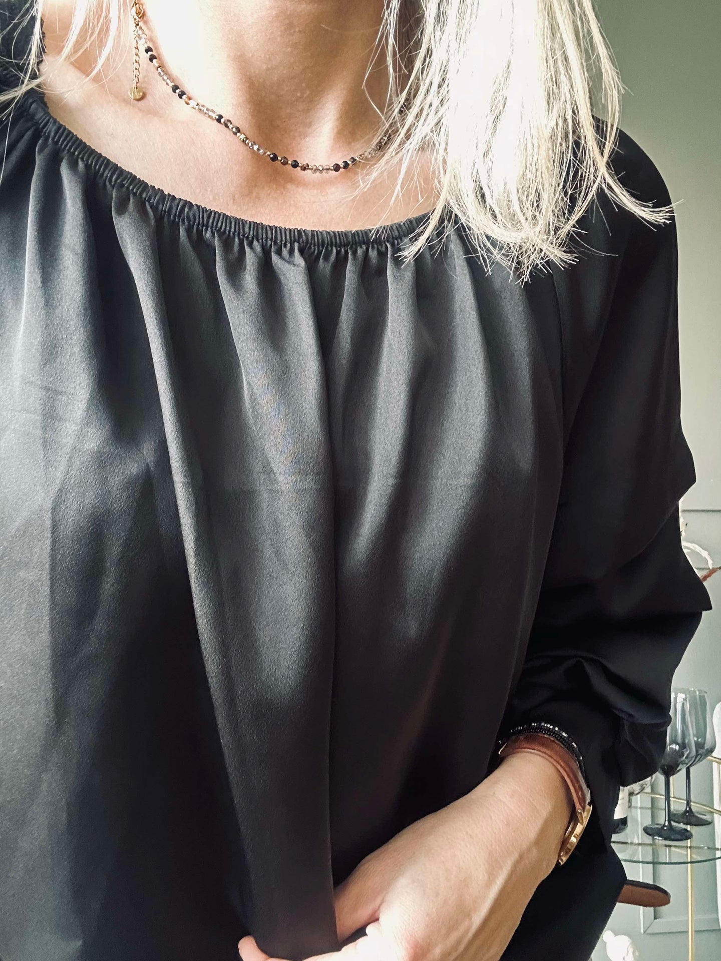 Bluse Jenny - Seidenlook