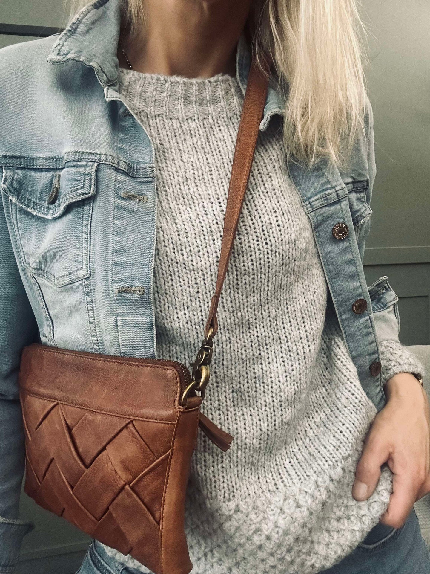 Strick Celeste Grey