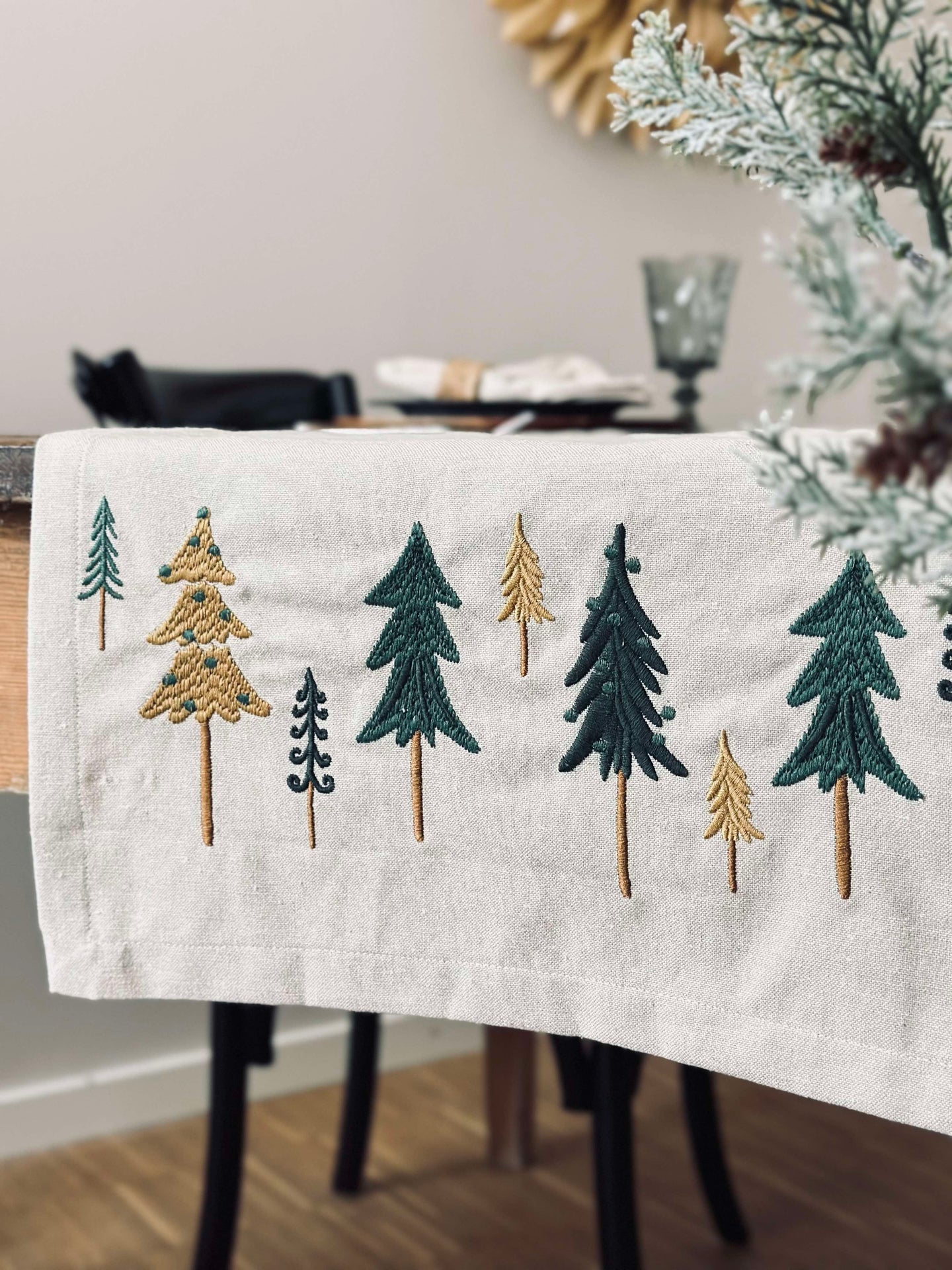 Tischläufer Bäume 90cm