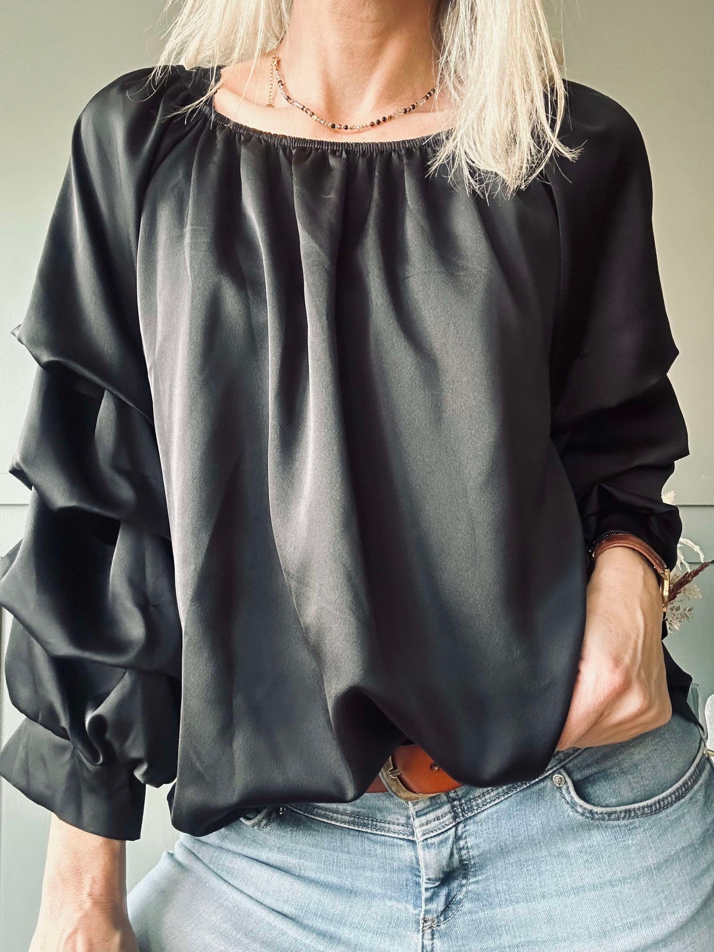 Bluse Jenny - Seidenlook