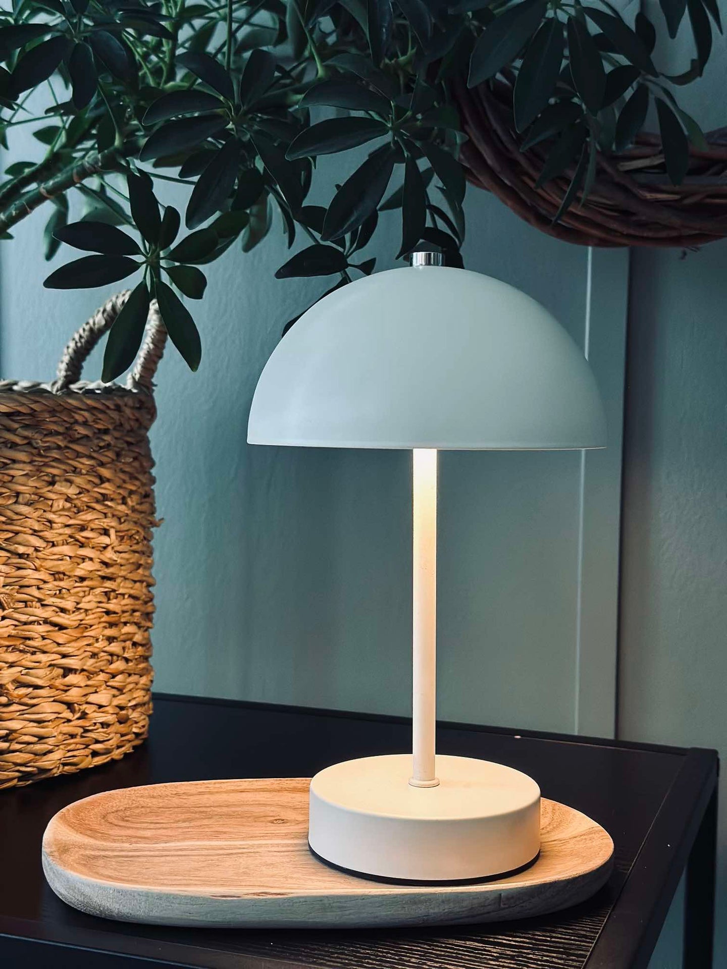 Touch-Tischlampe - Weiß