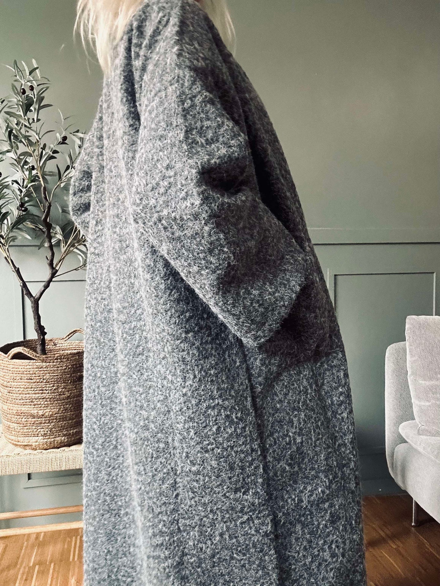 Jacke Belina - Oversize Grau