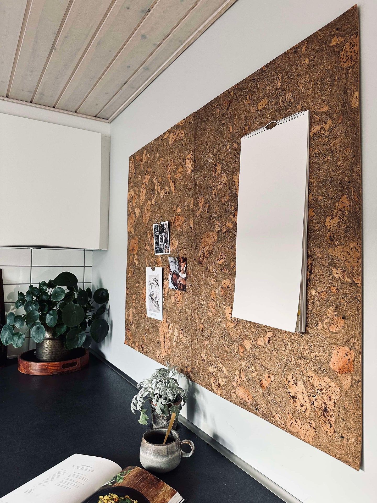 Korkplatte 60×90 – Iceberg grey