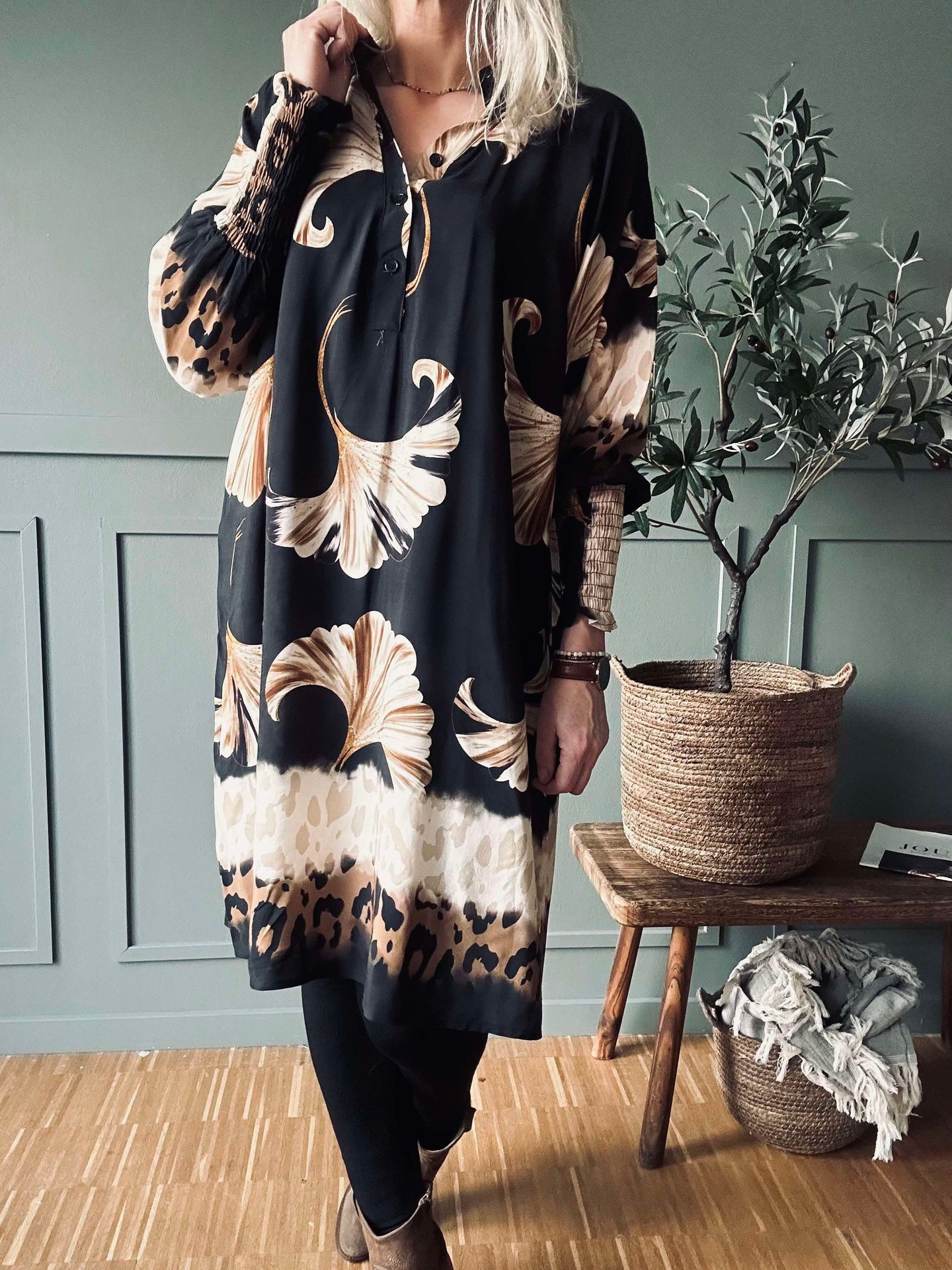 Kleid Sandra Nero
