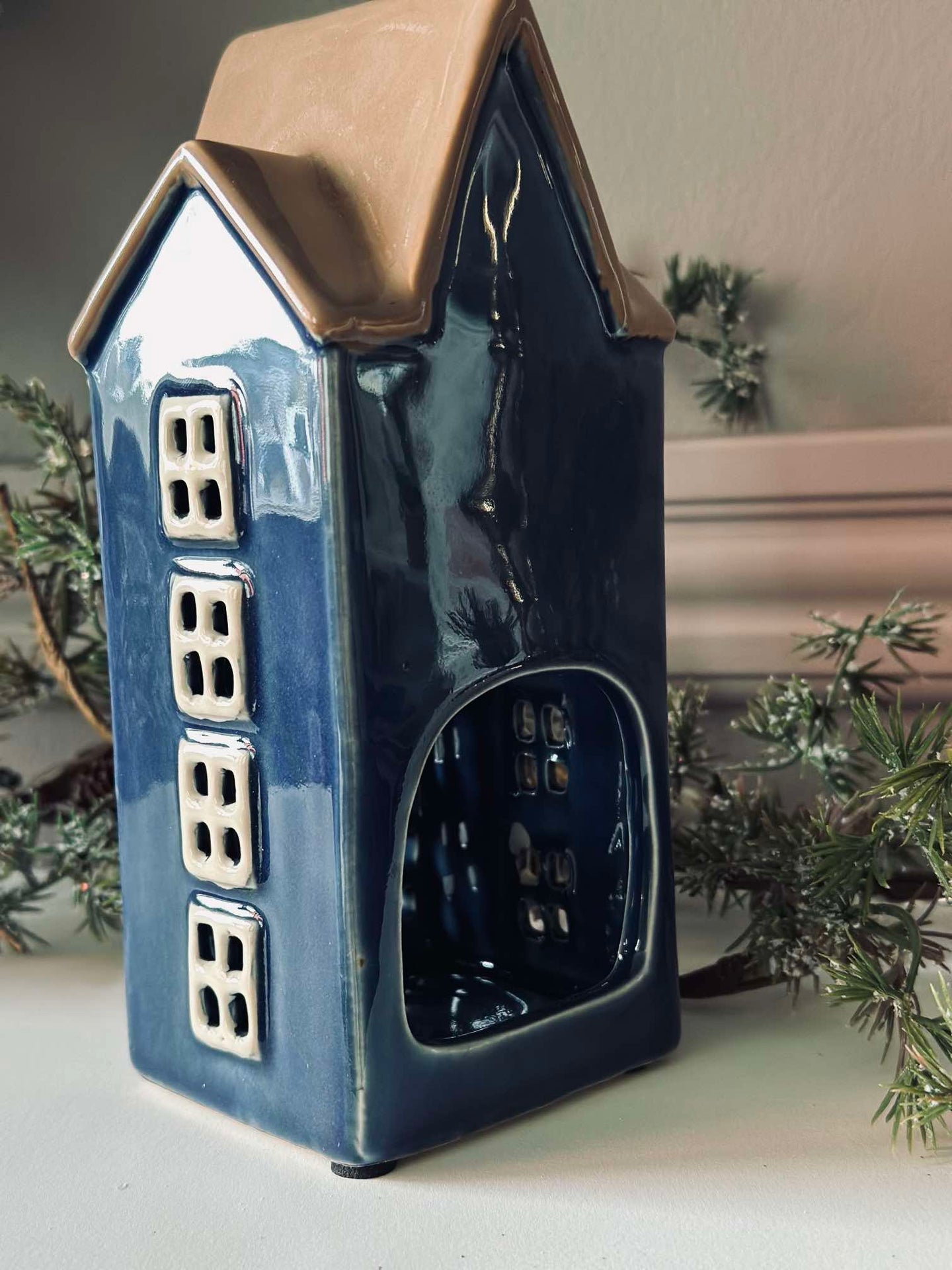 Lichthaus Keramik - Blau