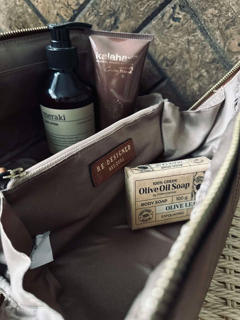 Kulturtasche Halima Walnut - Small
