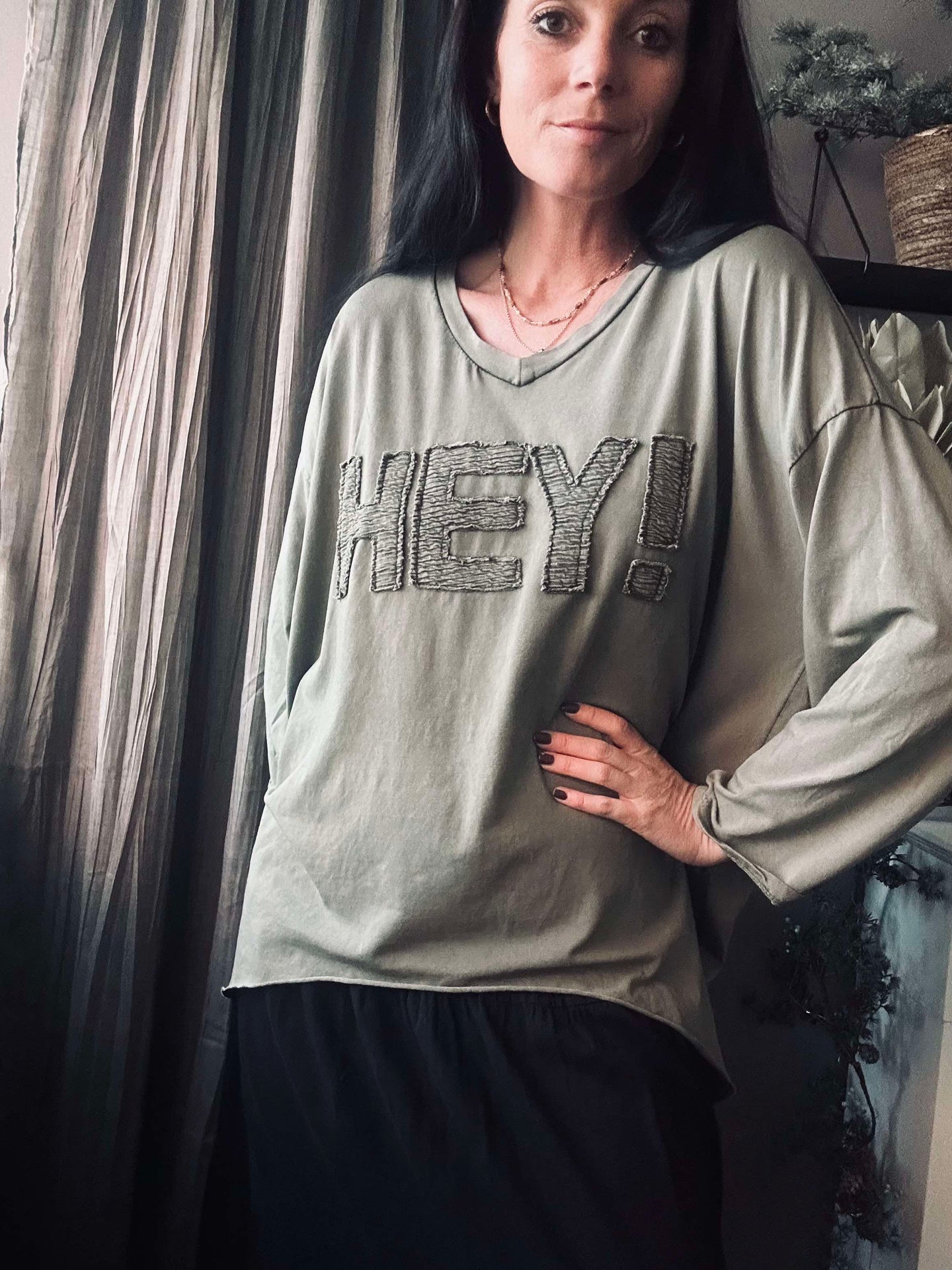Bluse HEY grün