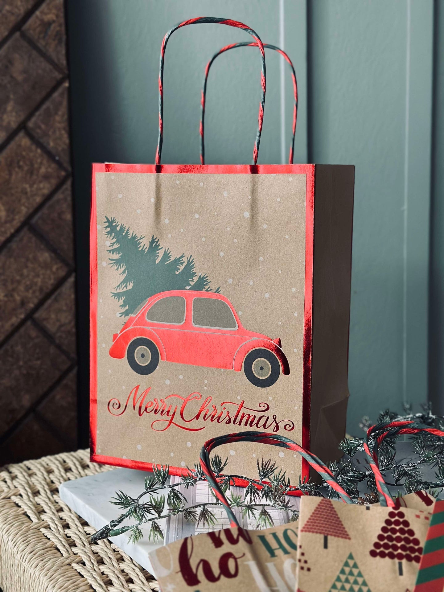 Geschenktüte Weihnachten - 1 Stück