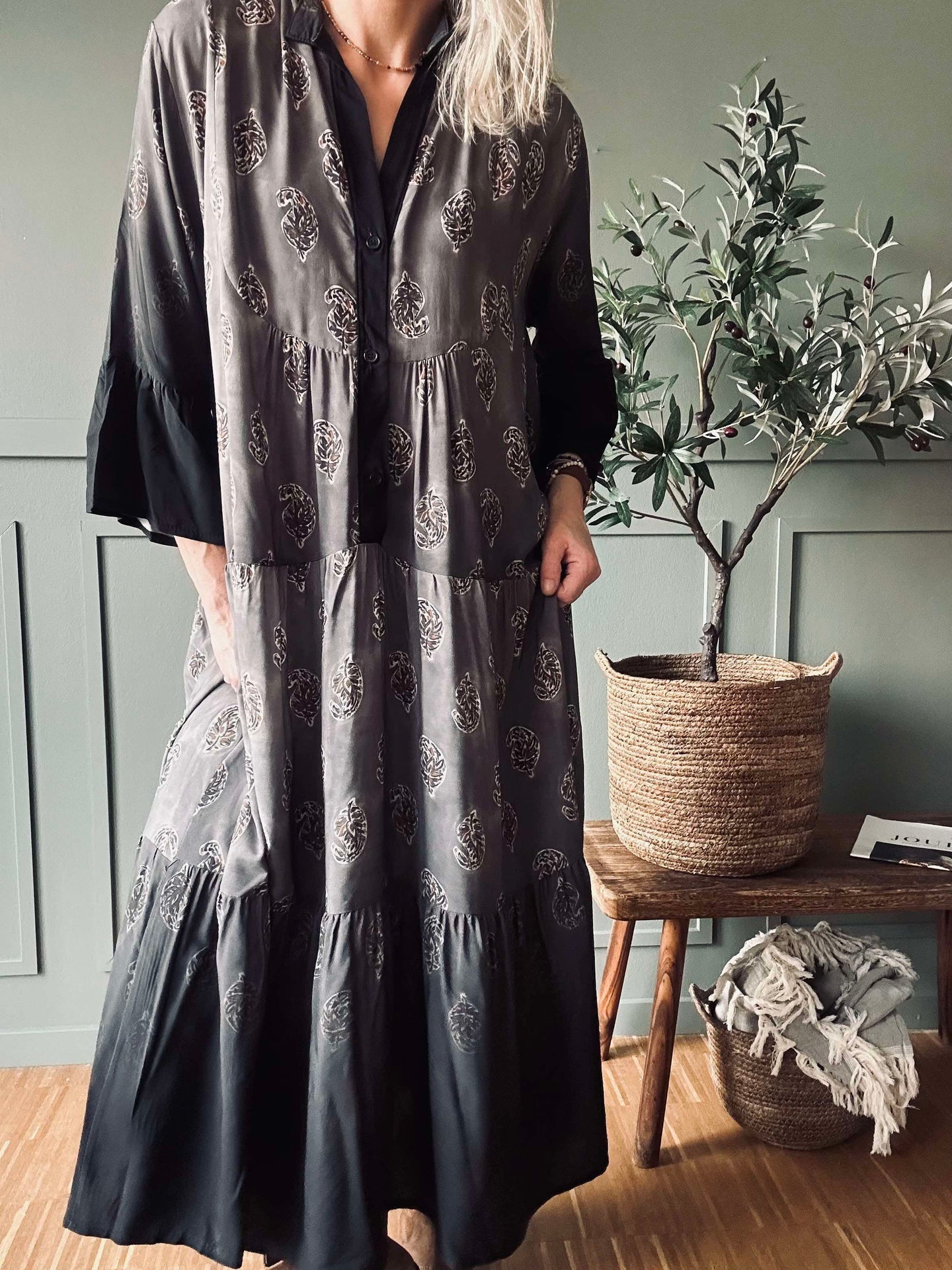 Kleid Grey Faded