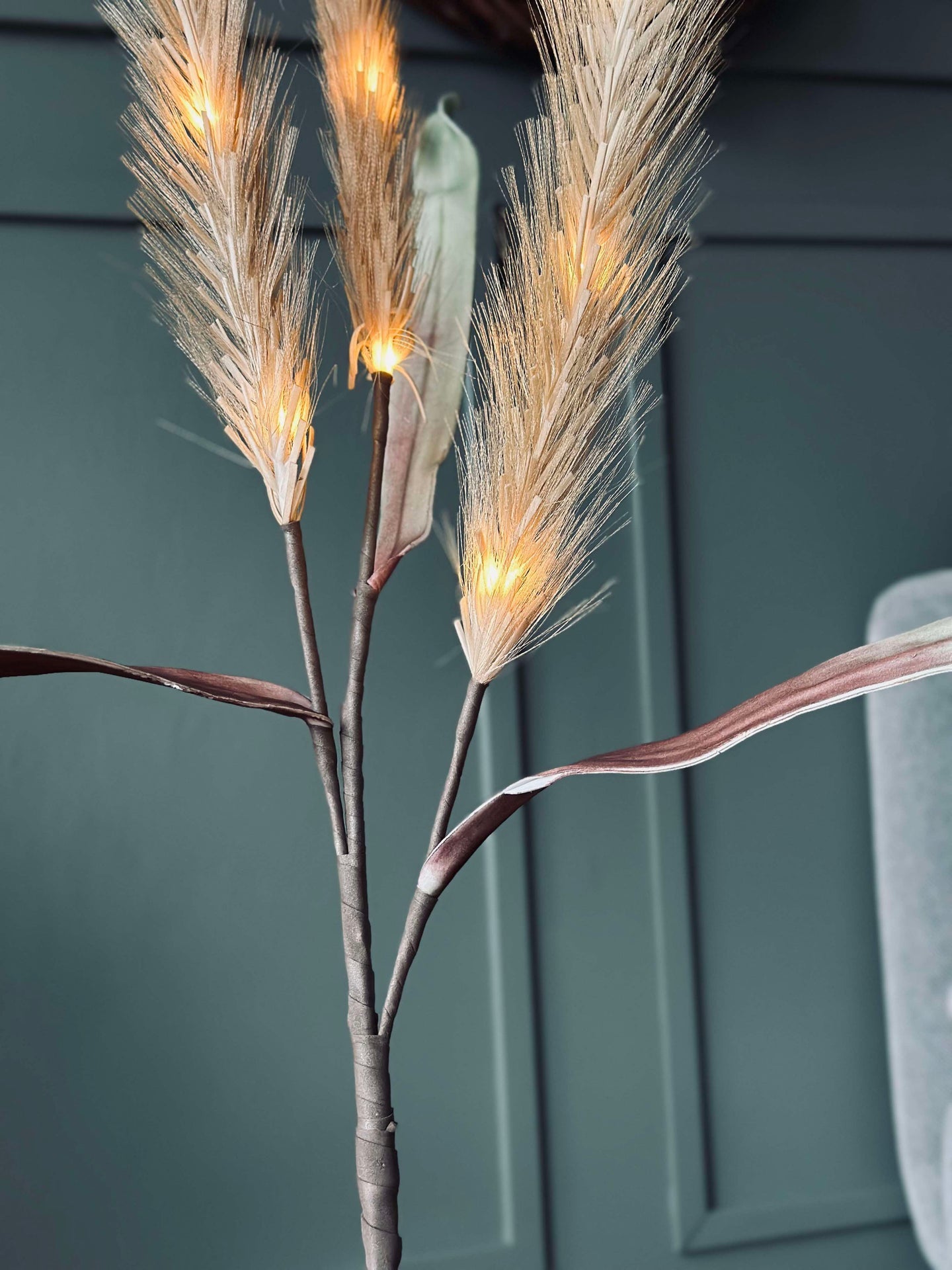 Pampas mit LED-Licht - 120 cm