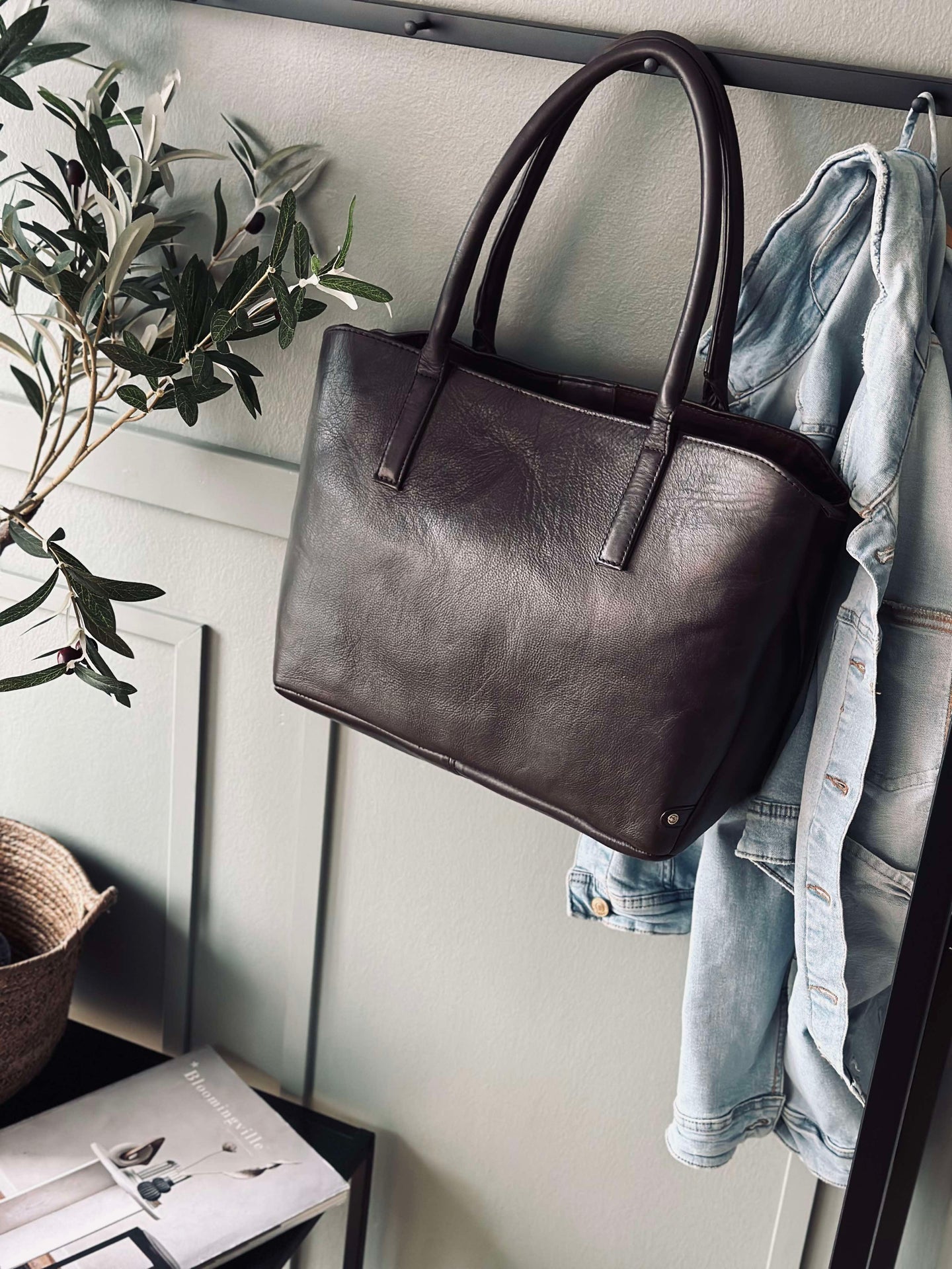 Arbeitstasche / Shopper Braun – Soft Leather