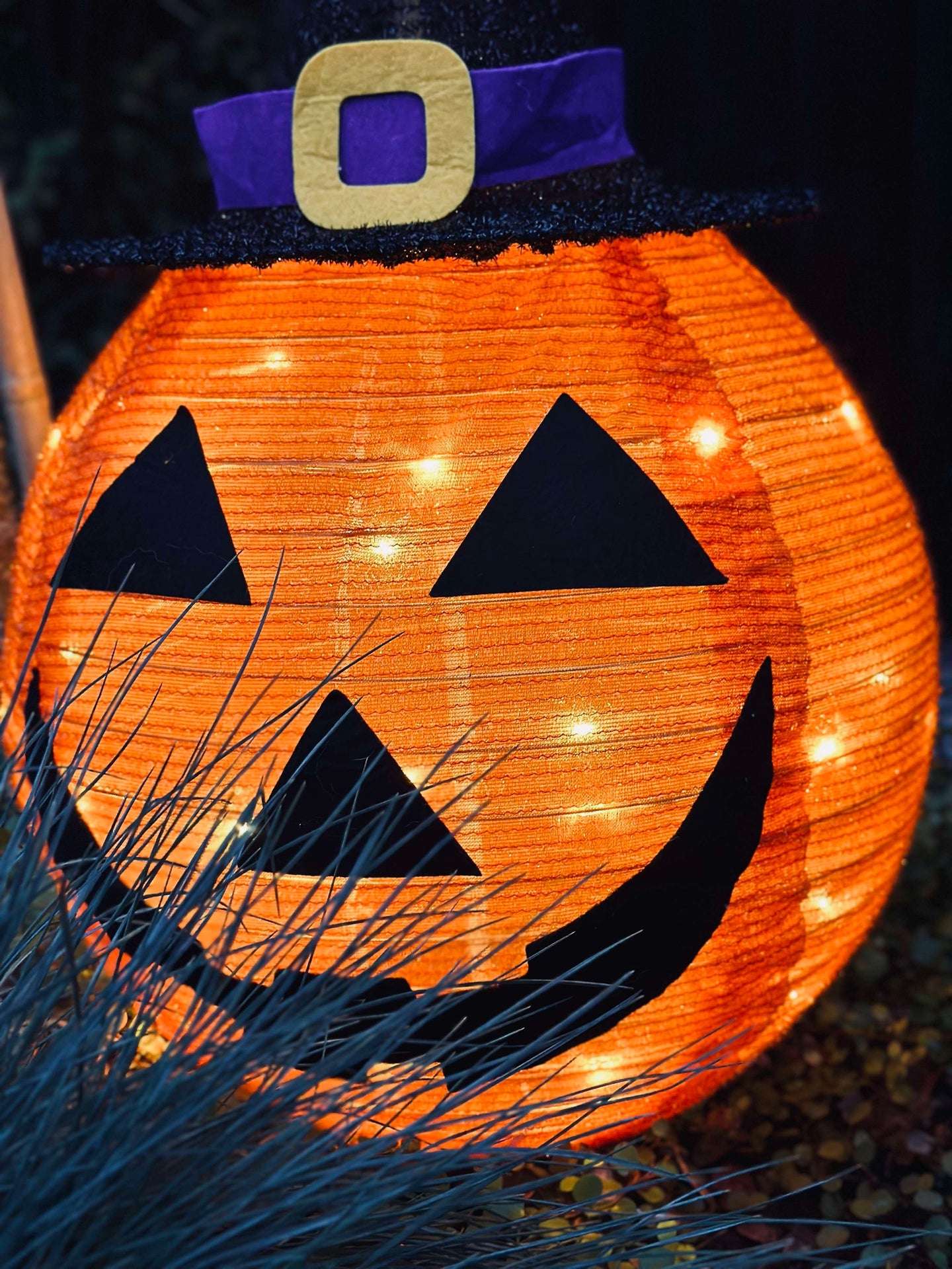 Halloween-Kürbis LED - 68 cm