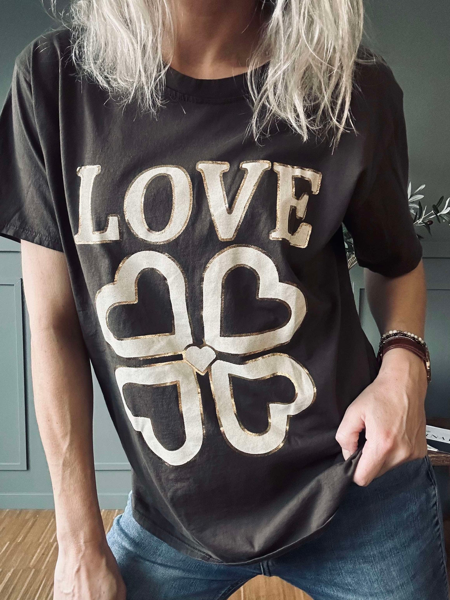 T-Shirt LOVE Fango
