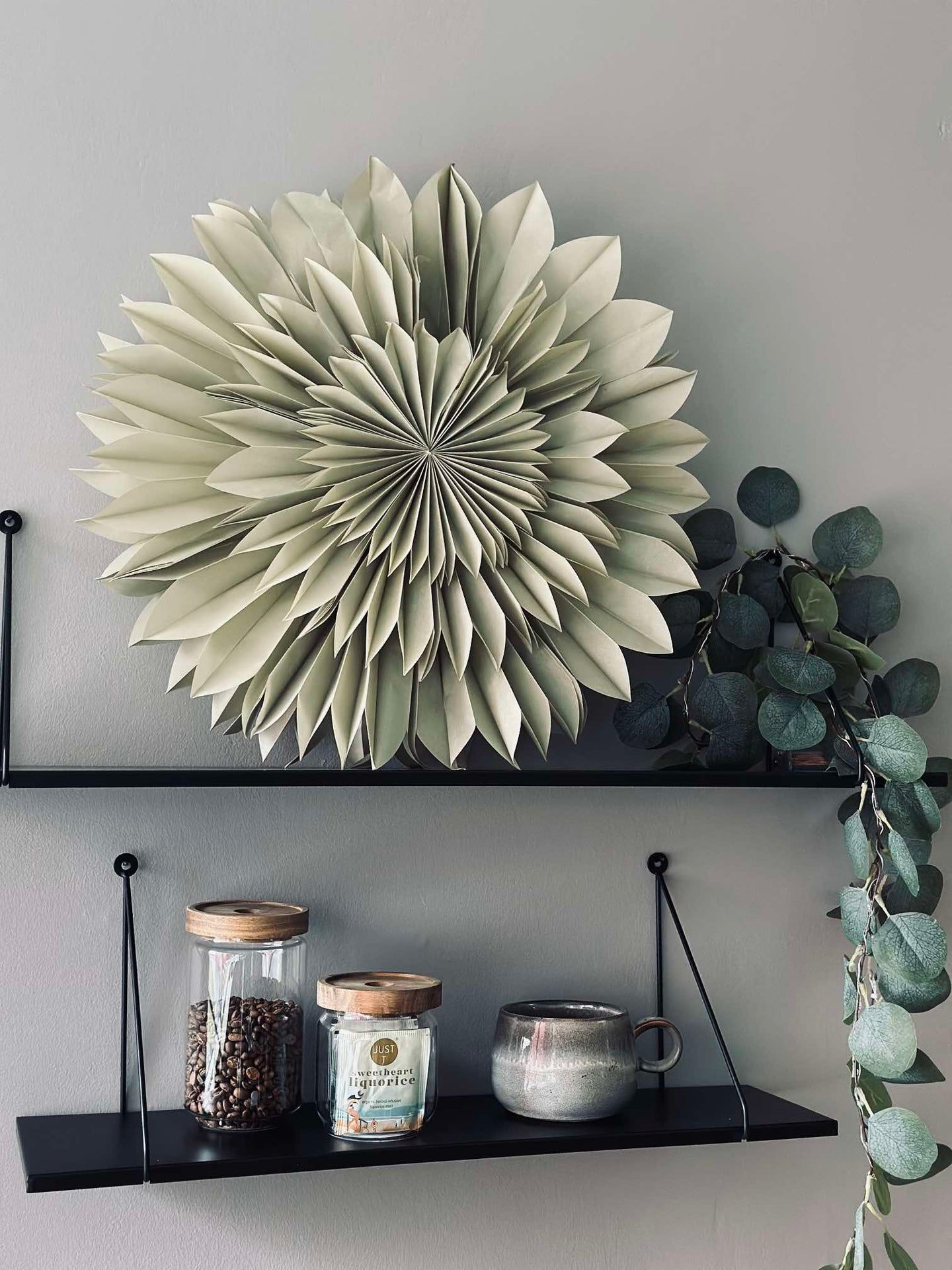 Stjerne Dusty green - 50 cm