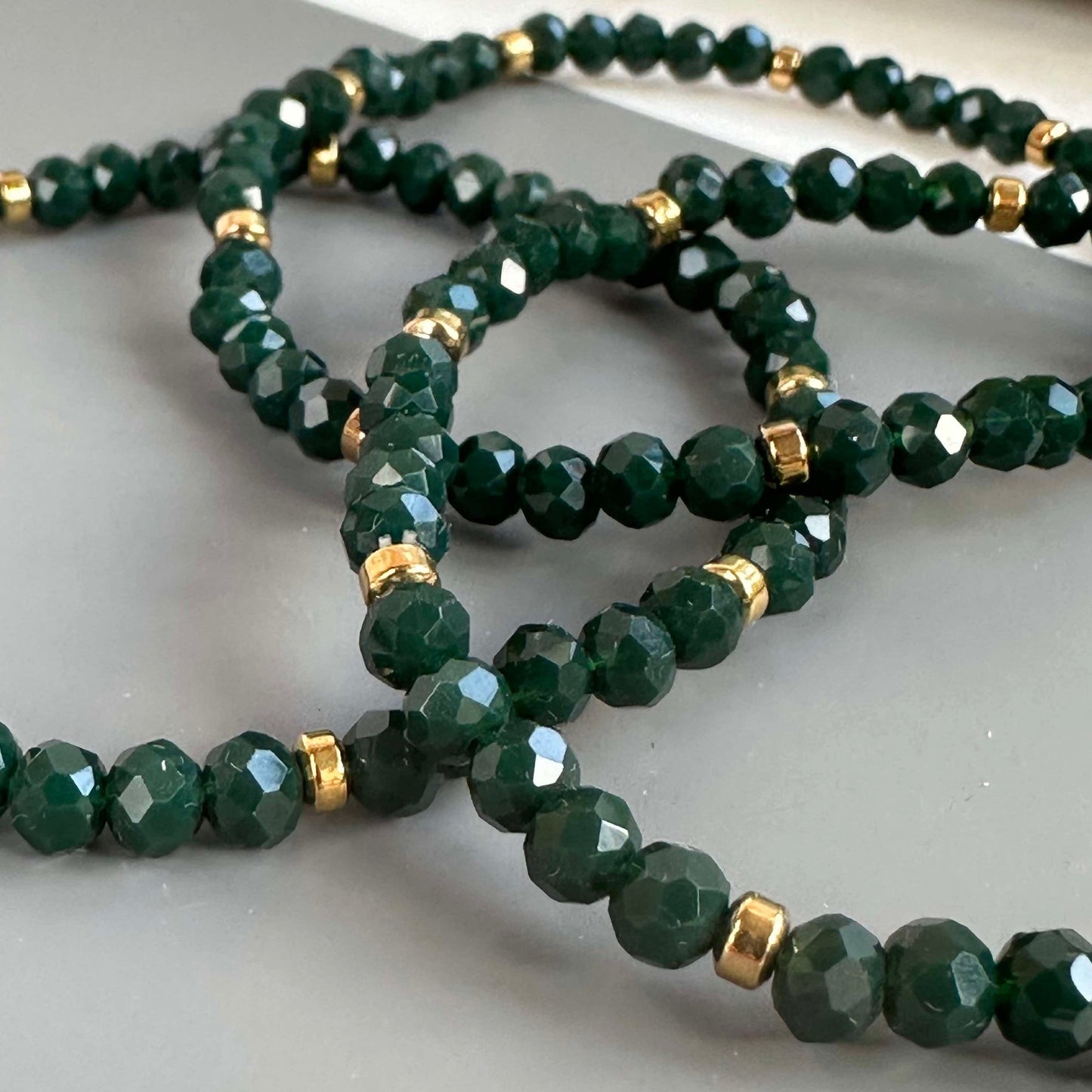 Armband Merle Forest Green - Set mit 3 Stück