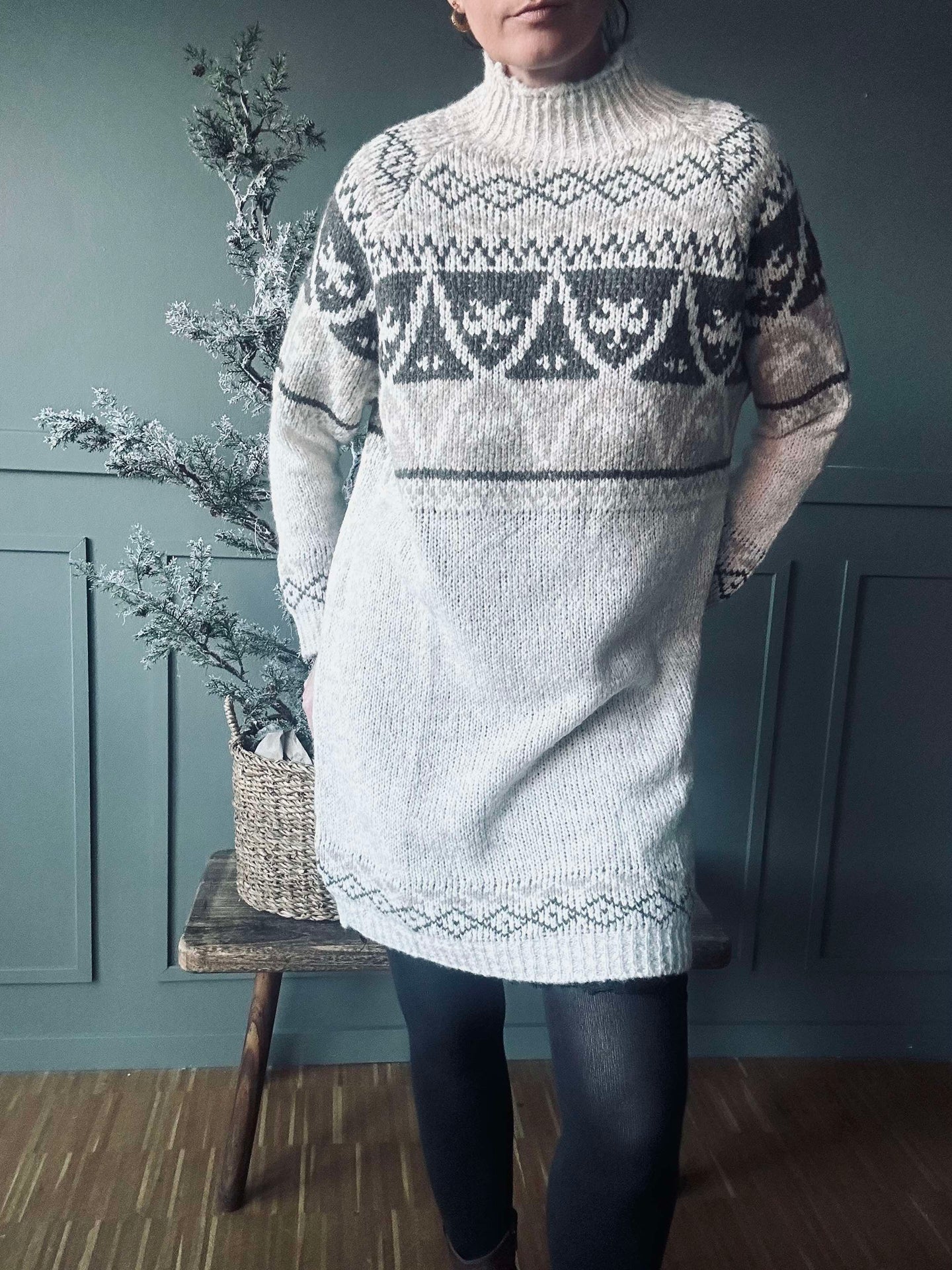 Strickkleid Winter