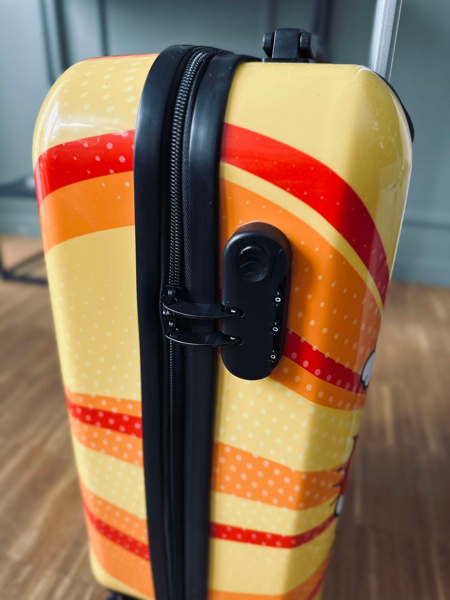 Trolley-Koffer 55 cm - Gelb Leichtgewicht