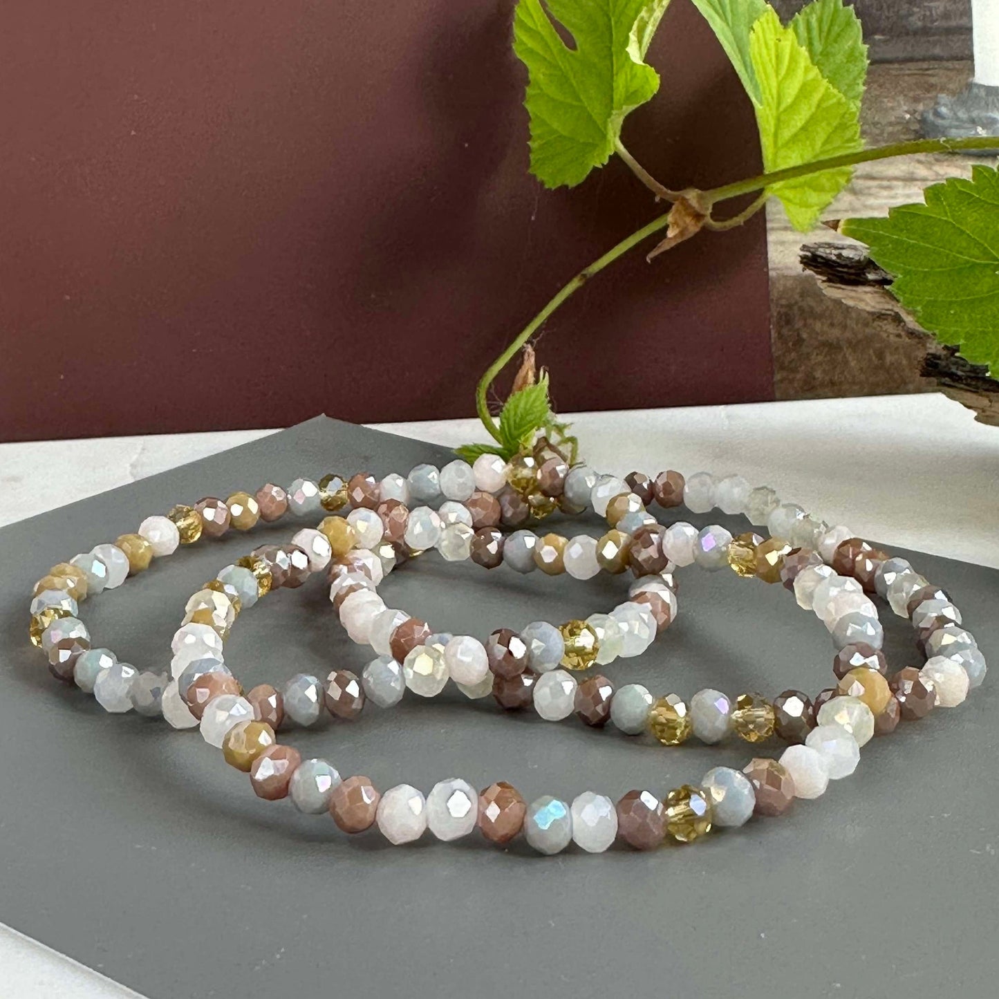 Armband ANNA Nature - Set mit 3 Stück