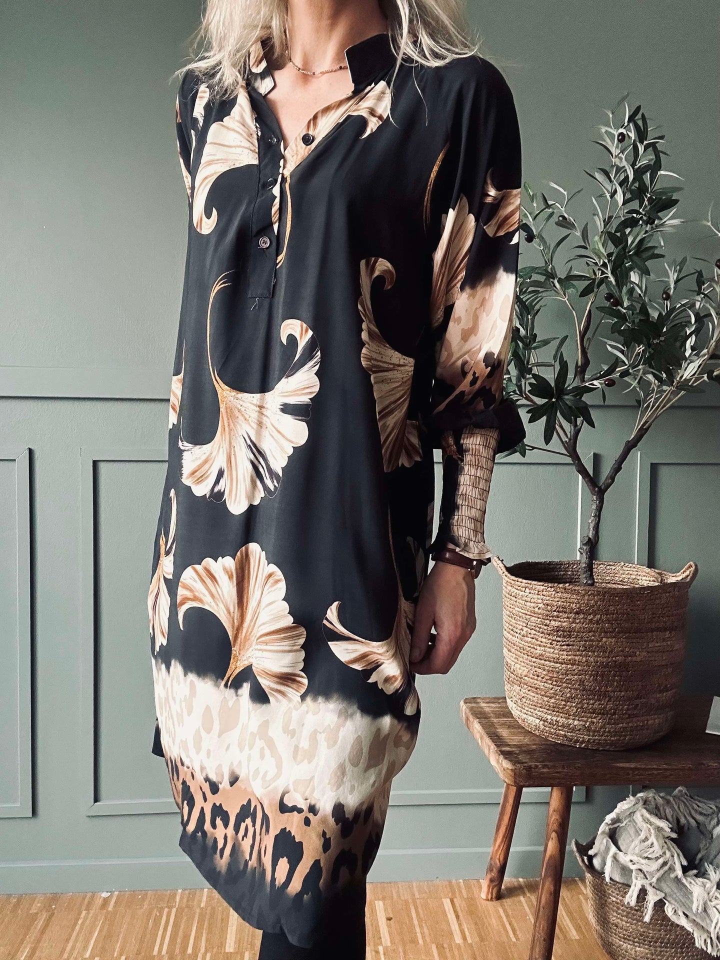 Kleid Sandra Nero