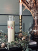 Kalenderkerze im Glas - Dansk Jul