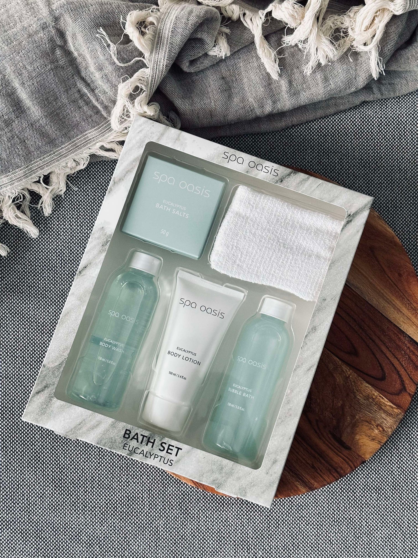 Geschenkset Green eucalyptus - Set aus 5 Stück