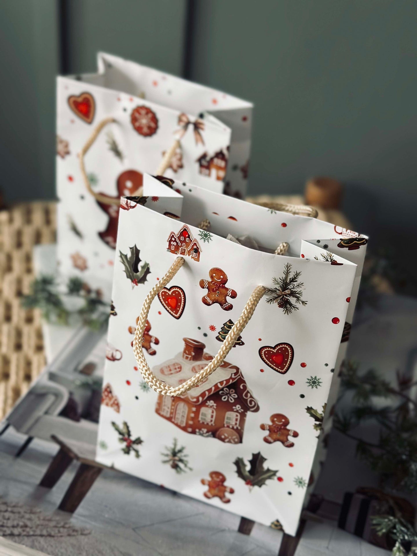 Geschenktüte Gingerbread - 1 Stk.