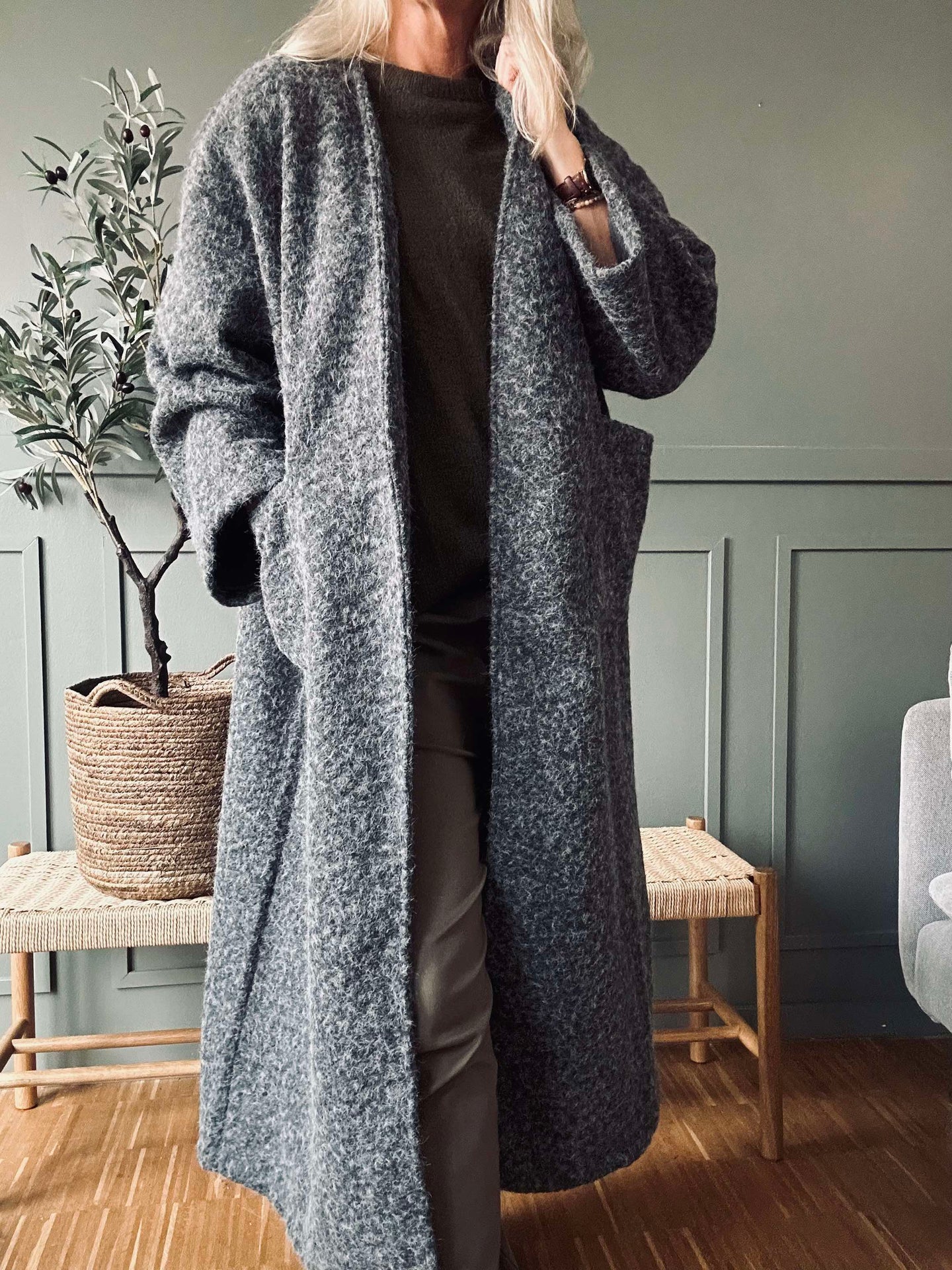 Jacke Belina - Oversize Grau