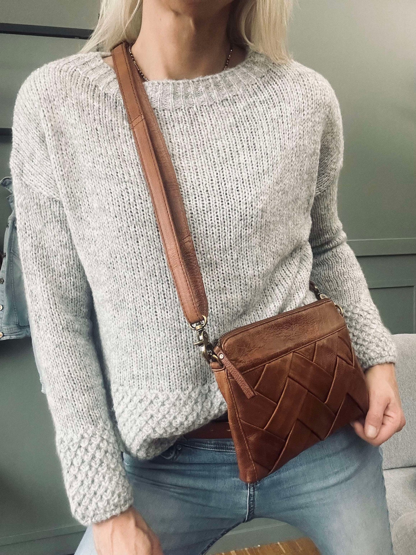 Strick Celeste Grey