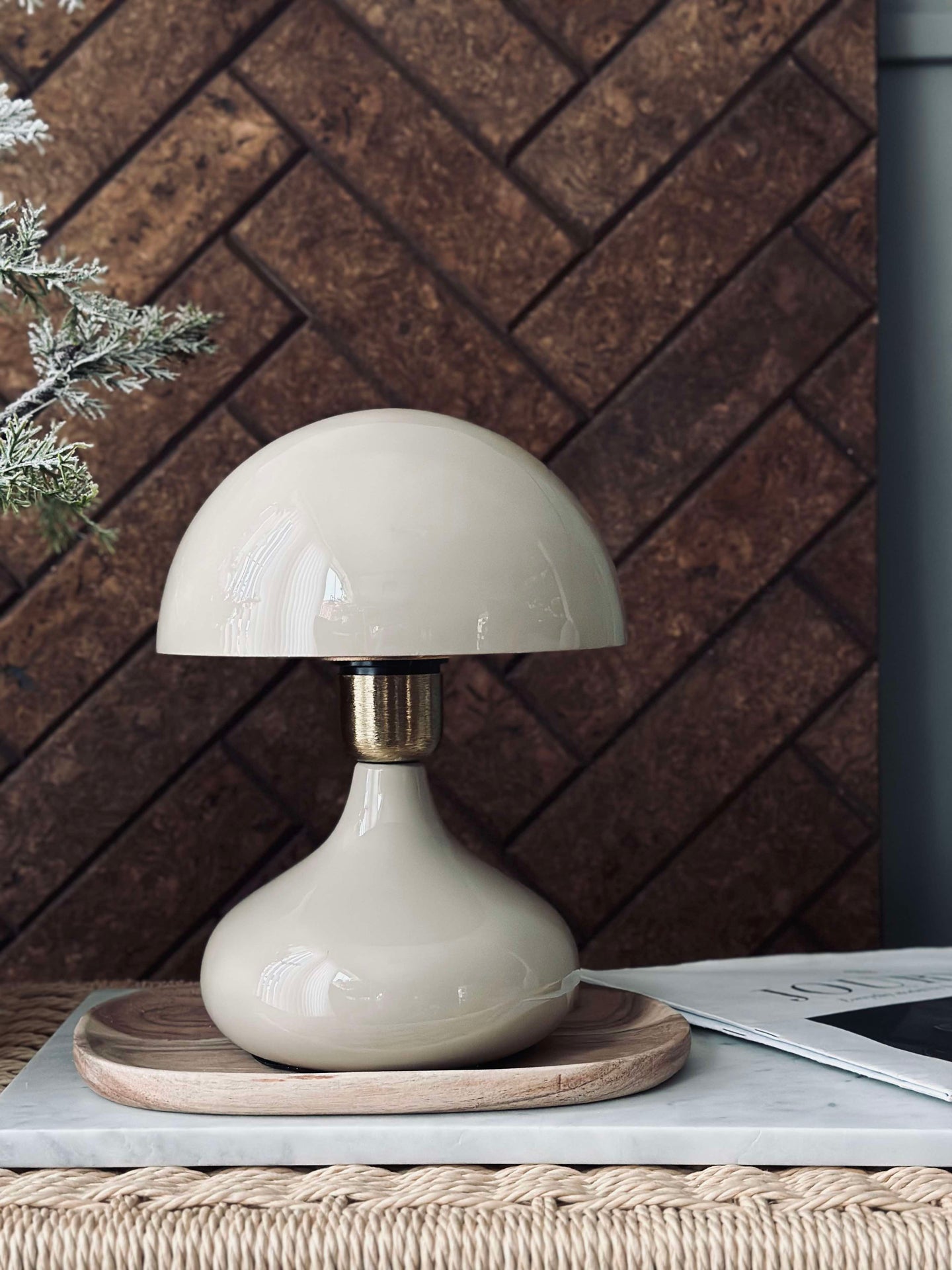Tischlampe NOYA - Beige