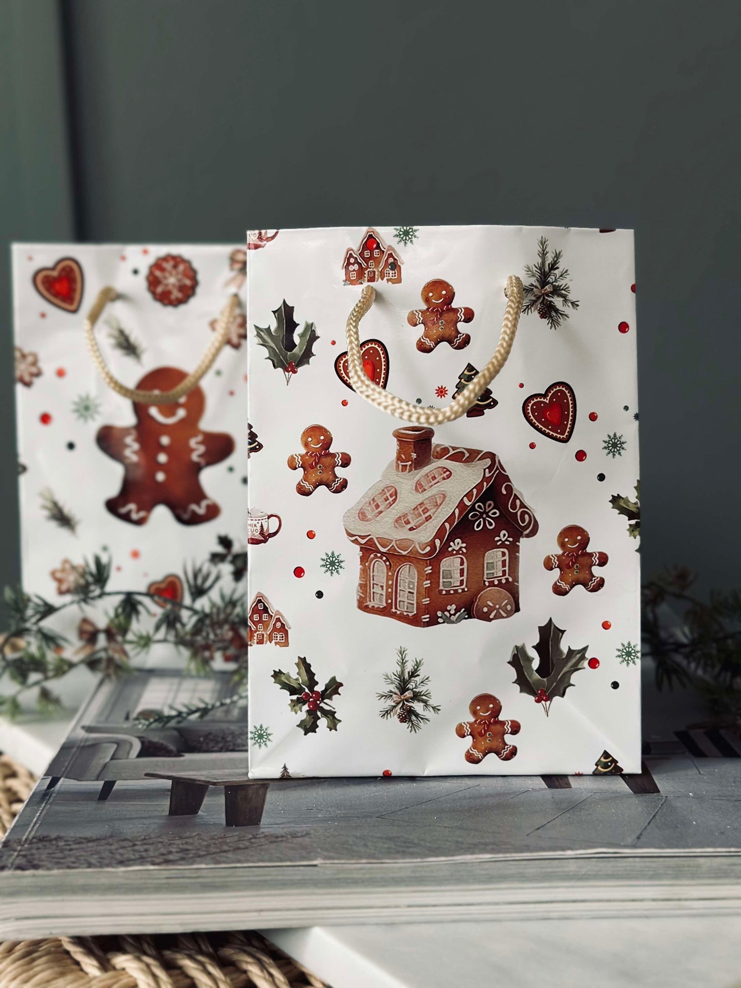 Geschenktüte Gingerbread - 1 Stk.