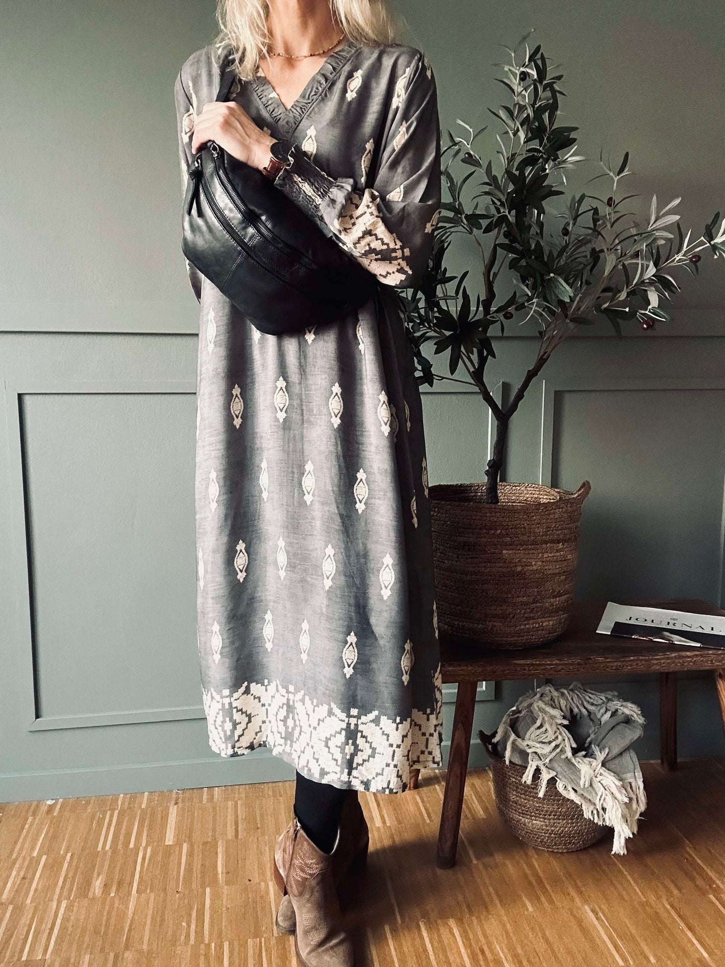 Kleid Mariana - Grau