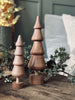 Weihnachtsbaum Wood - Braun klein